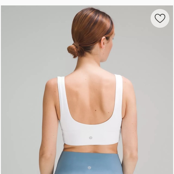 Lululemon Athletica White Sports Bra - Picture 2 of 5
